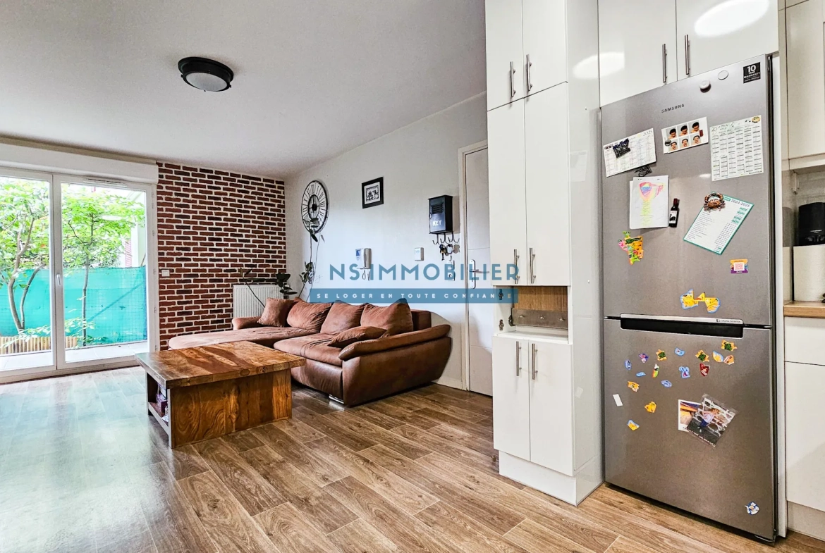 Bel appartement F3 avec jardin et parking à Sartrouville, livré en 2015 