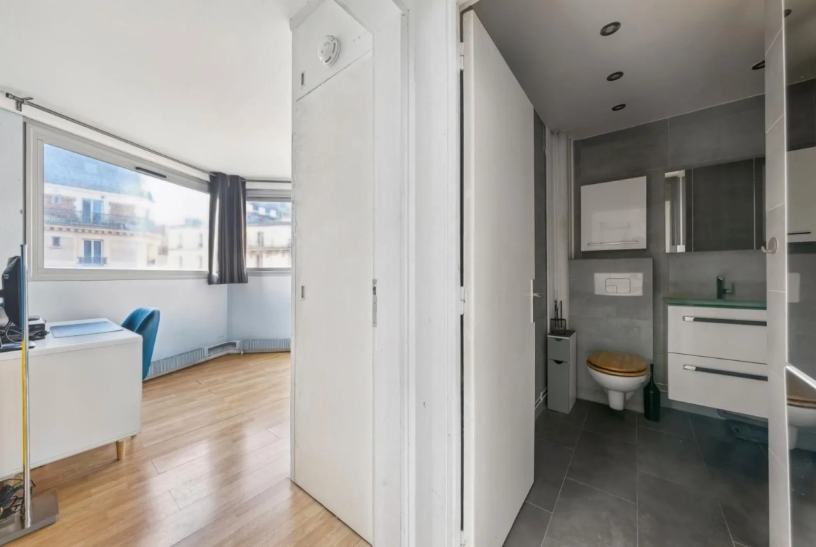 Appartement T1 de 17 m² à vendre à Paris 15 - Quartier Vaugirard 