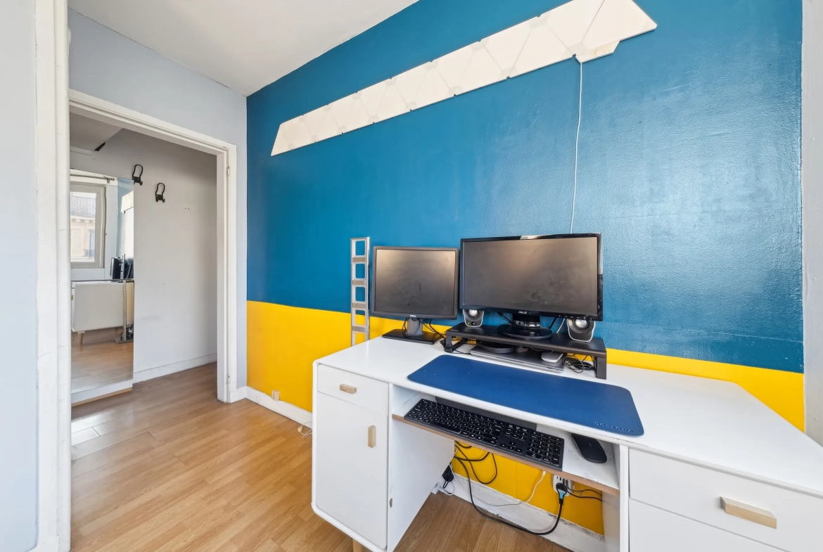 Appartement T1 de 17 m² à vendre à Paris 15 - Quartier Vaugirard 
