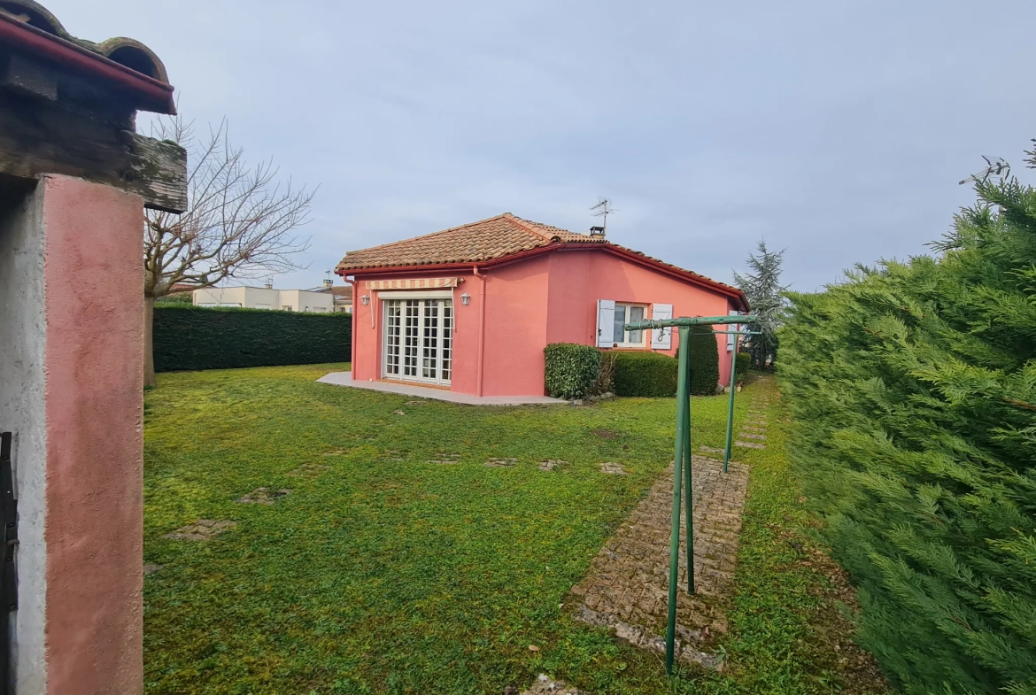 Maison de 110m² avec jardin, garage et terrasse à Lagardelle-sur-Lèze 