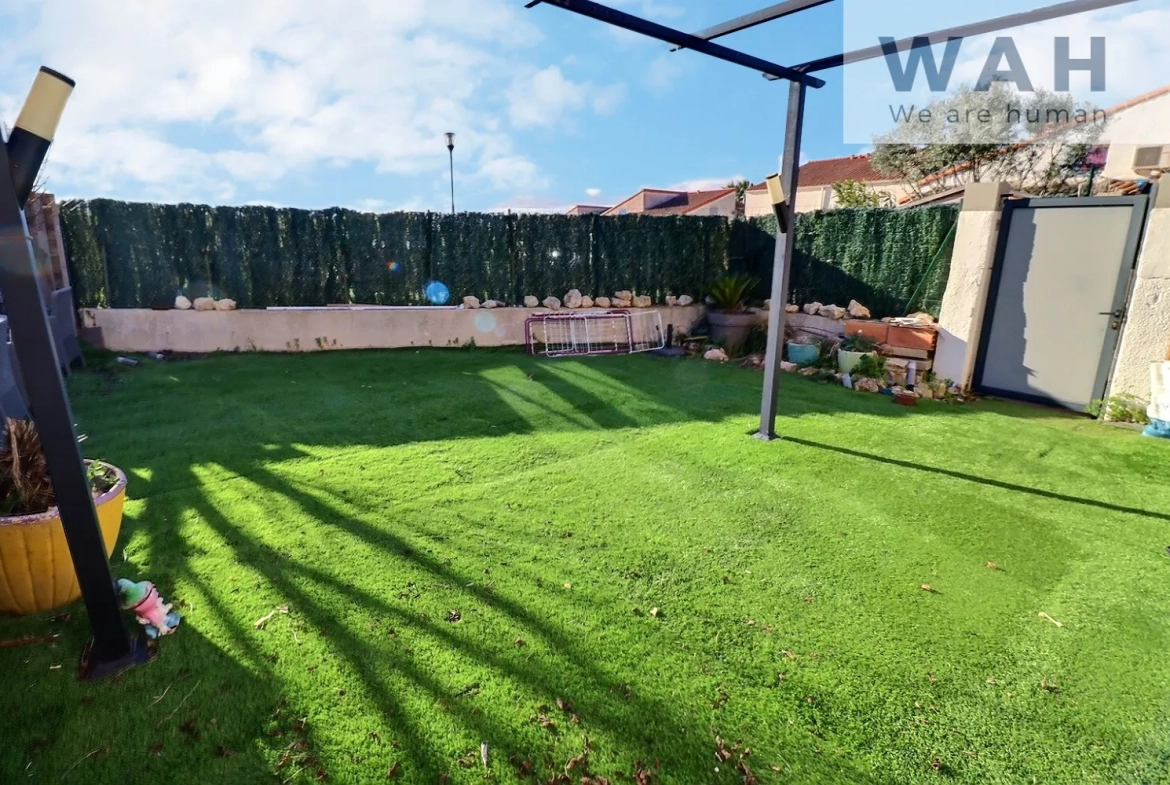 Maison 3 pièces avec jardin, piscine à Vic la Gardiole – Calme et proximité commerces 