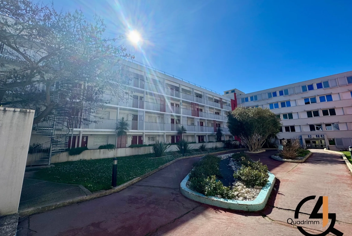 Investissement immobilier : Studio de 28,6 m² à Montpellier Hôpitaux Facultés 