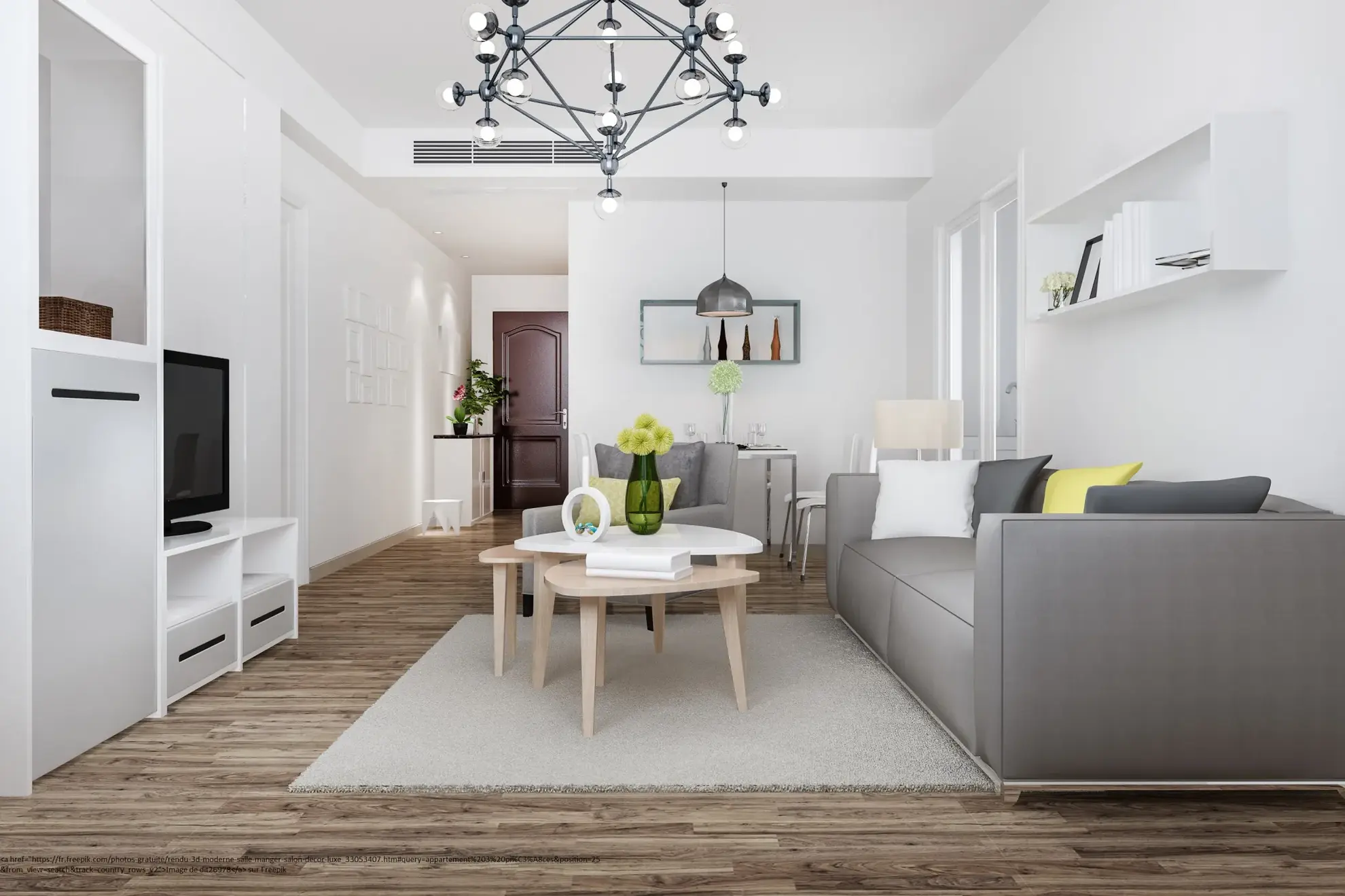 Appartement 4 pièces avec terrasse orientée sud proche Caen et la mer 