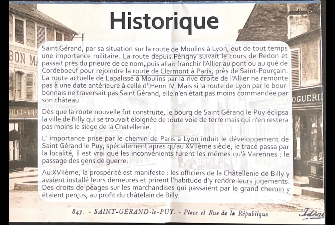 Maison de maître historique avec potentiel à Saint Gérand le Puy, Allier 
