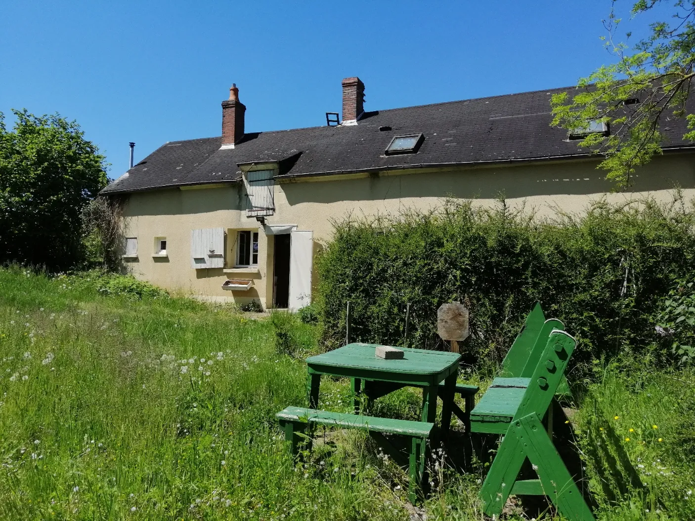 Ancienne fermette à vendre à Parigny les Vaux (58), 1408 m² de terrain 