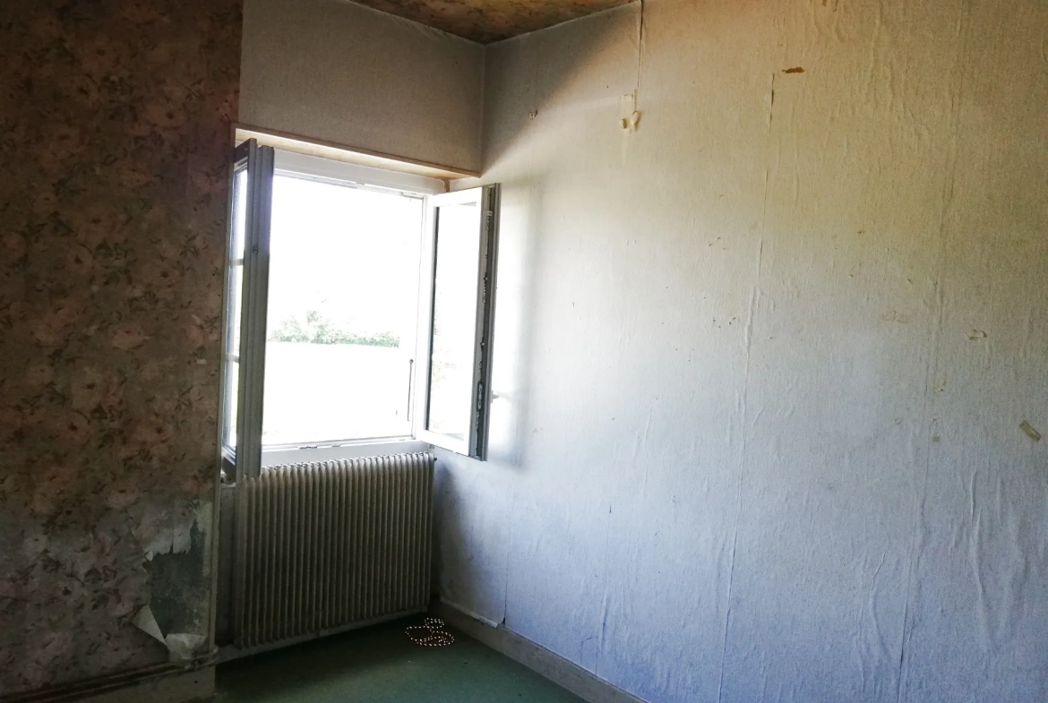 Ancienne fermette à vendre à Parigny les Vaux (58), 1408 m² de terrain 