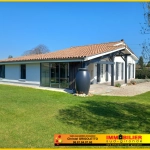 Charmante maison de plain-pied à Langon avec jardin et terrasses