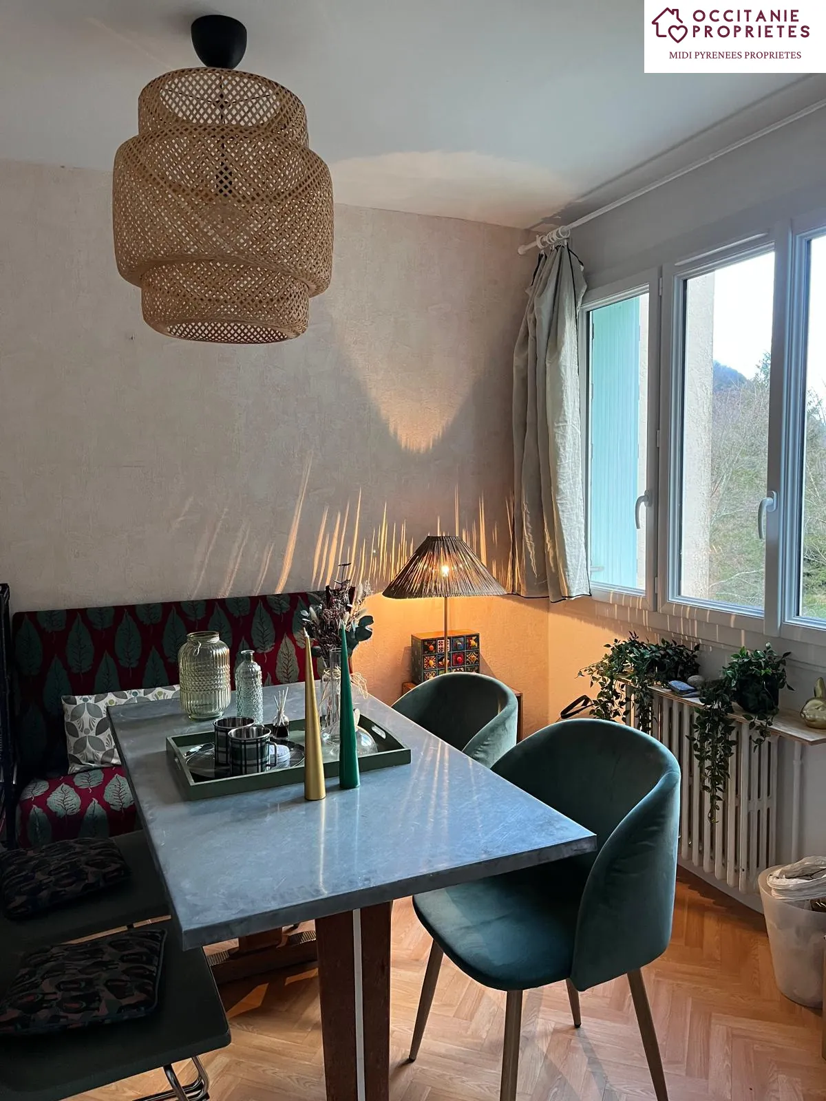 Appartement lumineux de 79 m² avec balcon et vue montagne à Couflens 