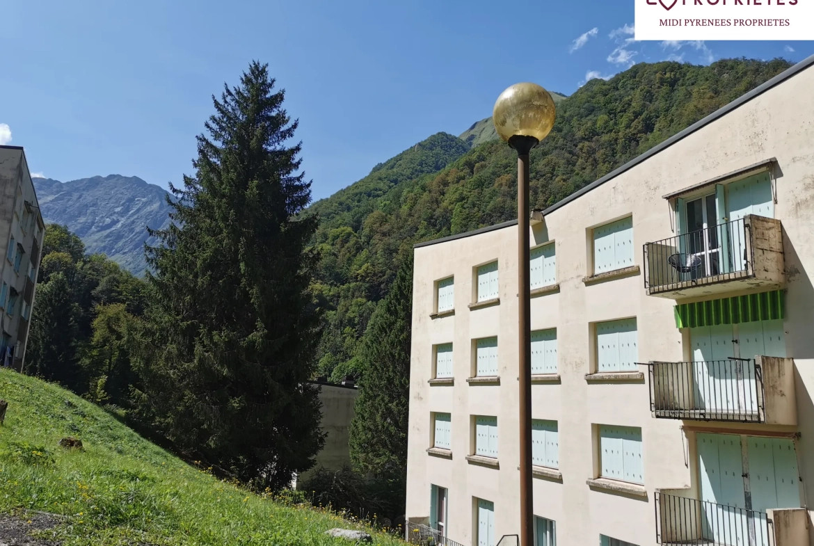 Appartement lumineux de 79 m² avec balcon et vue montagne à Couflens 