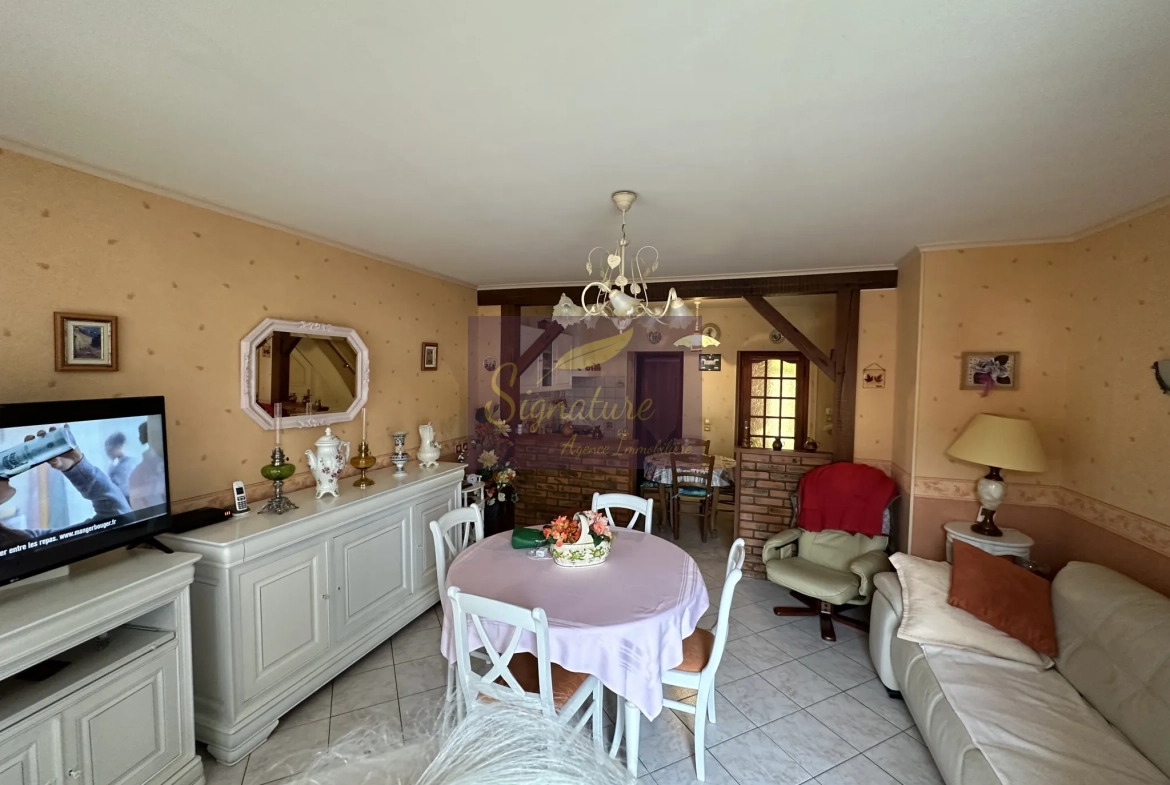 Maison de ville 2 chambres avec jardin et terrasse au Mans Sud 