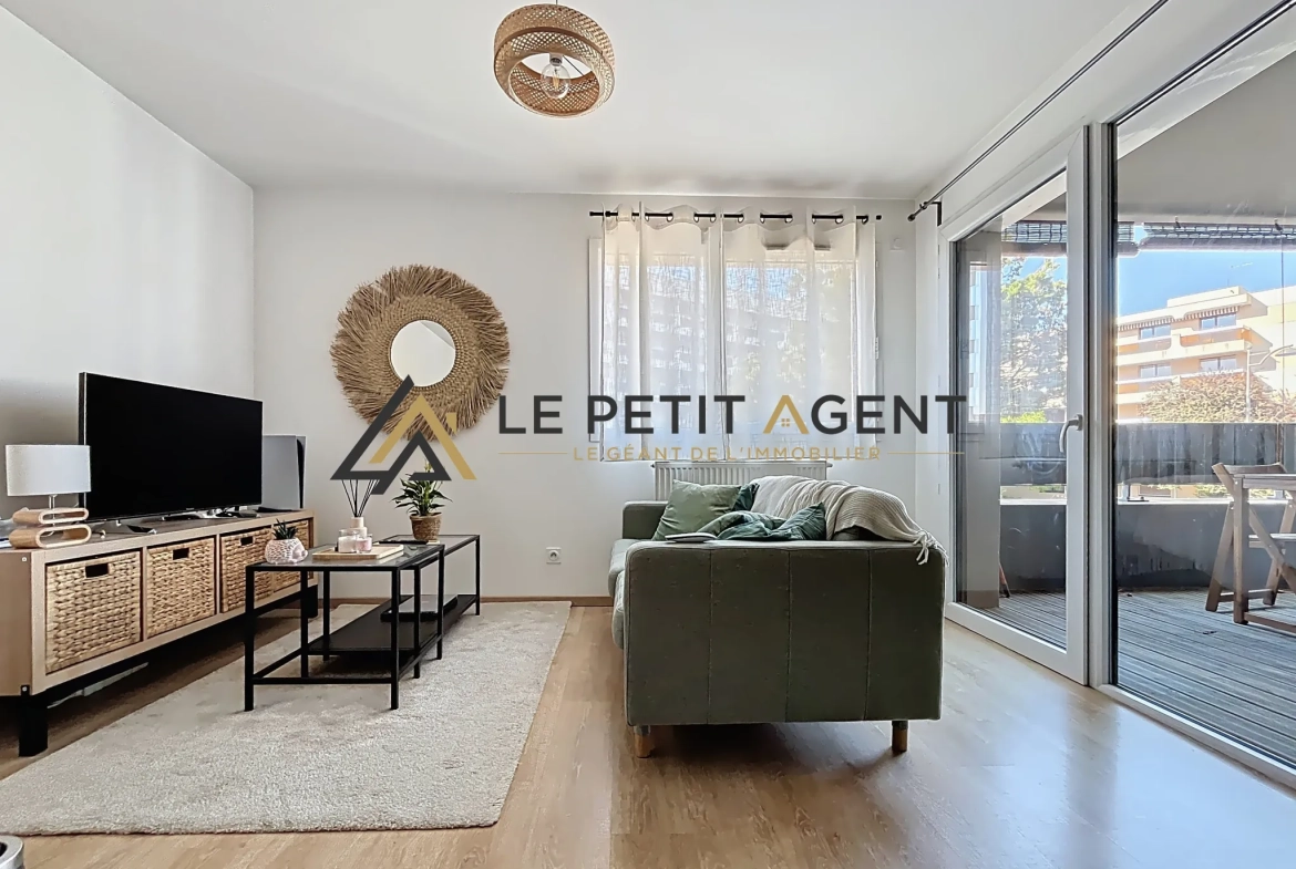 Charmant T2 avec terrasse, parking sécurisé à Le Bouscat – Opportunité d'investissement 