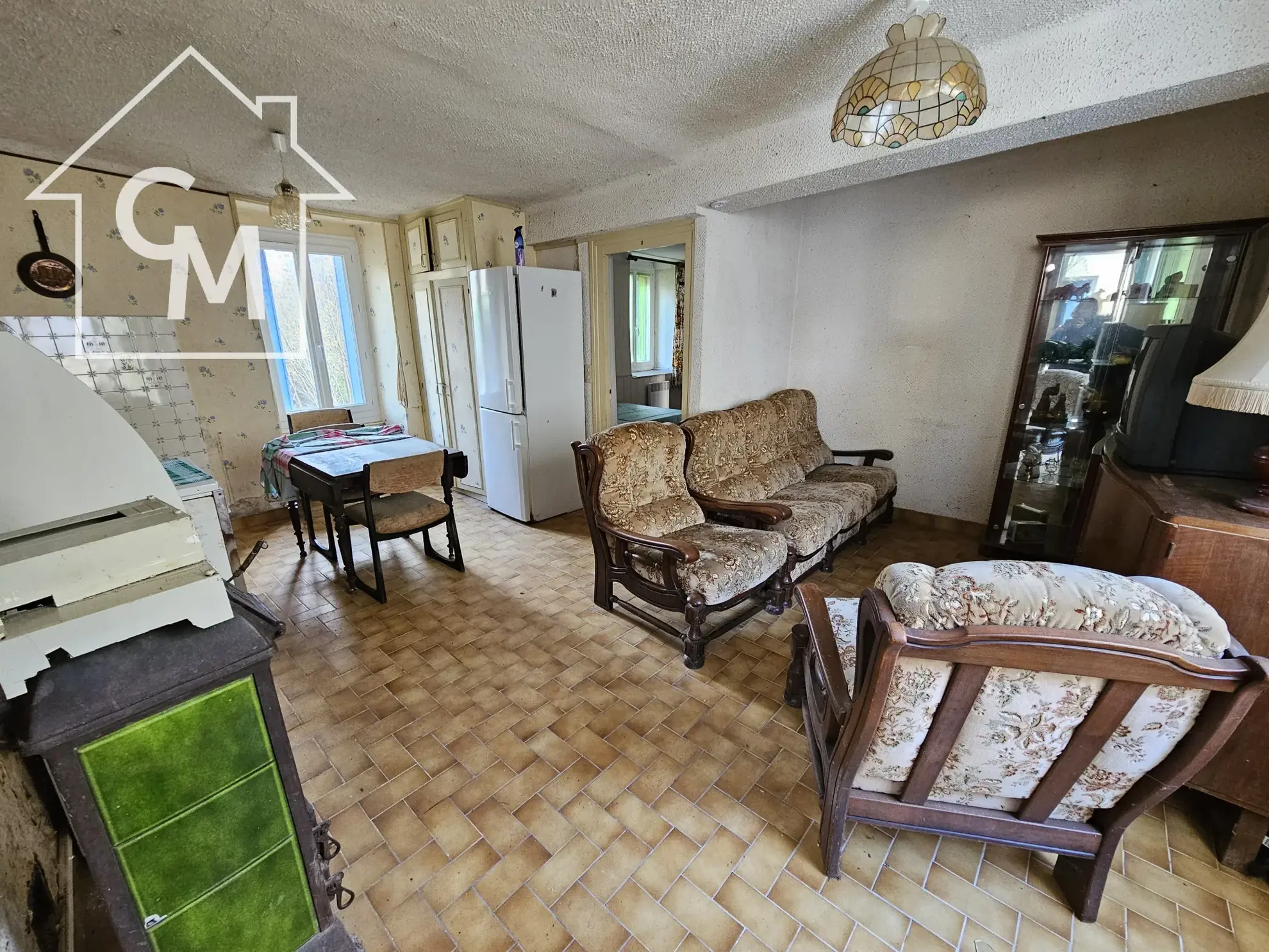 Maison 2 niveaux avec jardin, garage à La Châtre 36400 