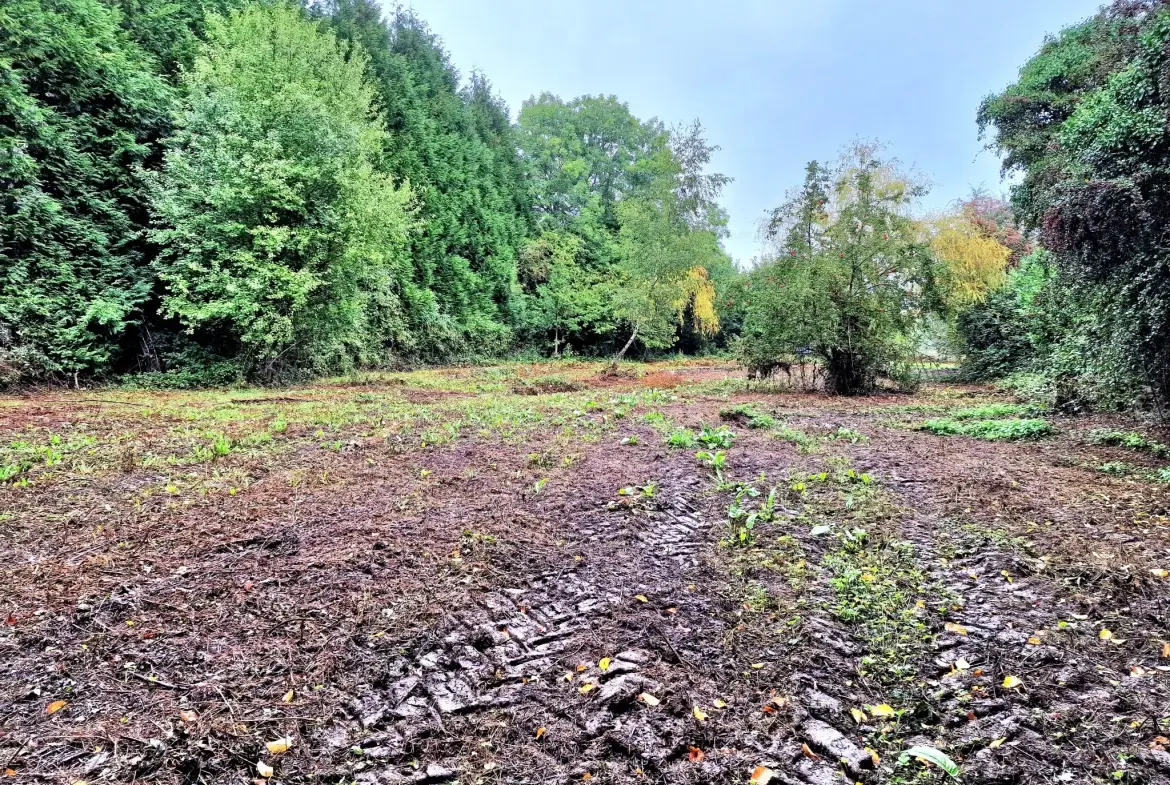 Terrain constructible de 1845 m² à Familly - Calme et campagne en Normandie 