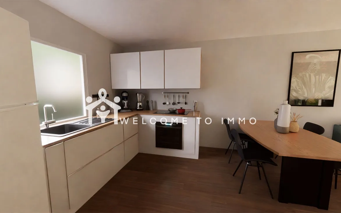Appartement T3 neuf à Clavette proche La Rochelle avec extérieur et parking 