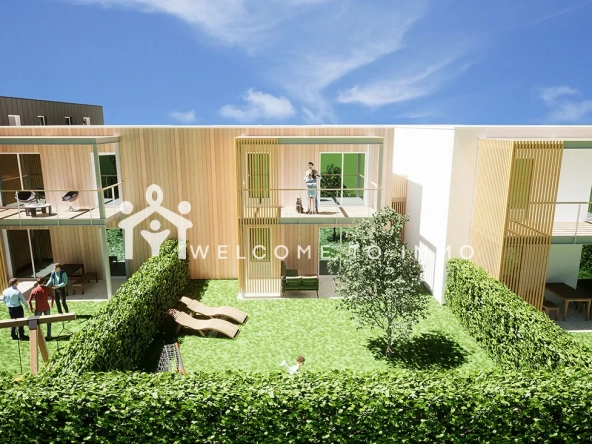 Appartement T3 neuf à Clavette proche La Rochelle avec extérieur et parking