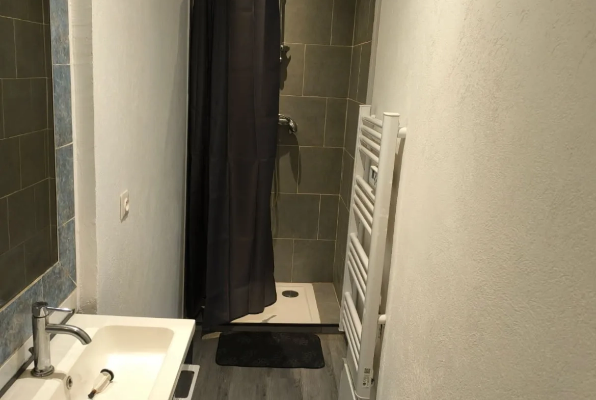 Studio rénové de 26 m² à Vias au cœur de la ville 