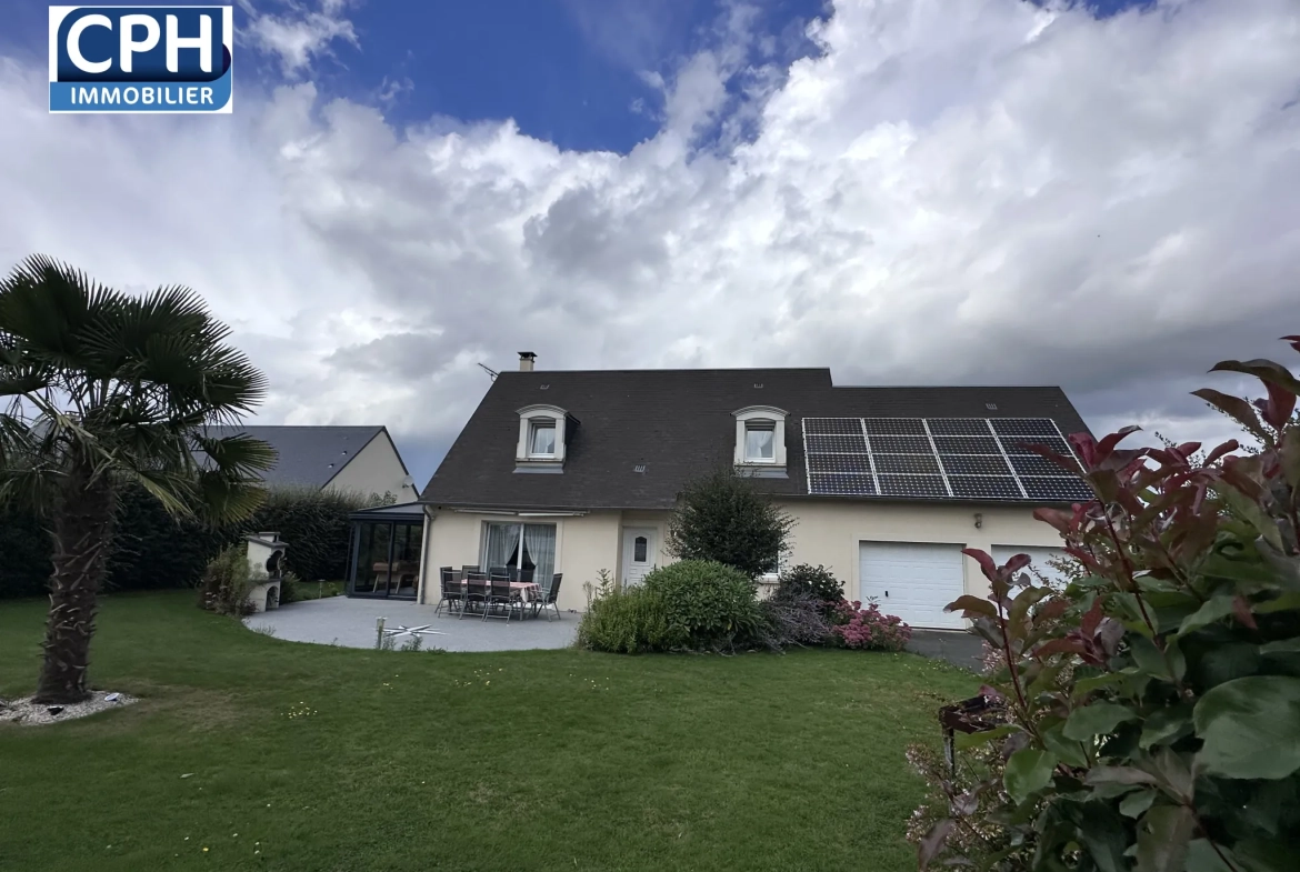 Villers Bocage : Belle maison familiale avec terrasse et grand terrain de 1450 m² 