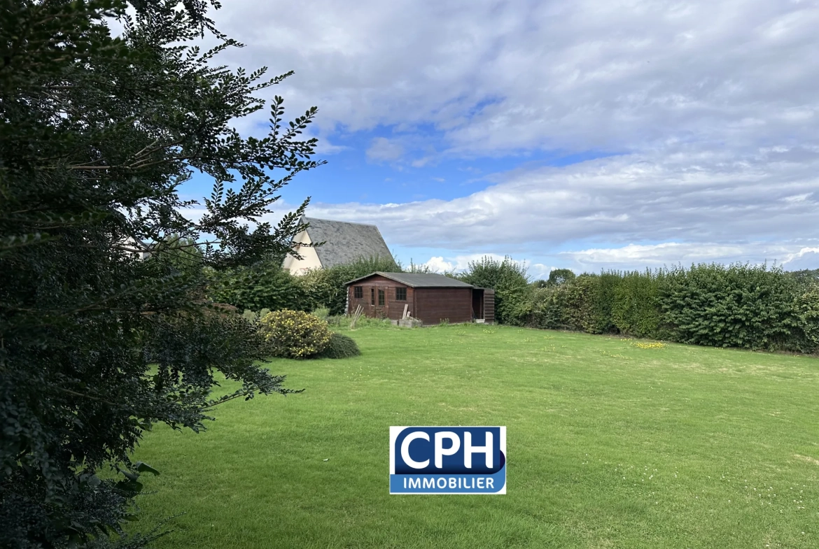 Villers Bocage : Belle maison familiale avec terrasse et grand terrain de 1450 m² 