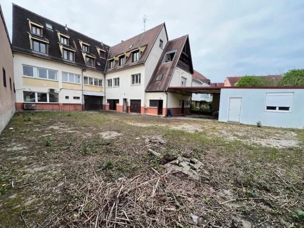 Terrain constructible de 6 ares en plein centre de Schiltigheim