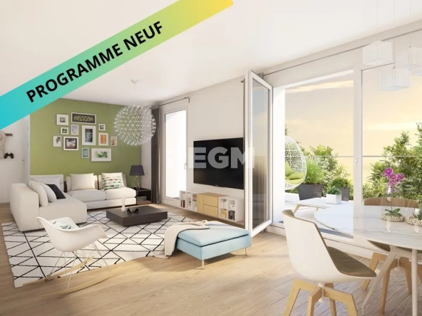 Appartement neuf 3 pièces avec balcon à Bezons - livraison 2024