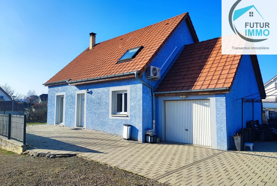 Maison de plain-pied à vendre à Bavans - Spacieuse et bien entretenue 