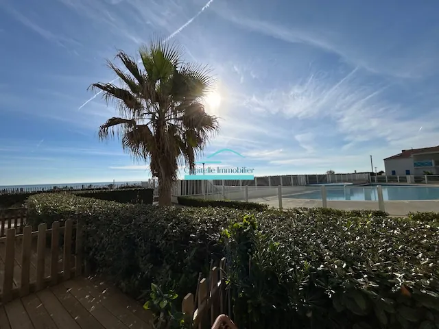 Appartement T2 avec Terrasse et Parking à Frontignan Plage, Vue Mer 