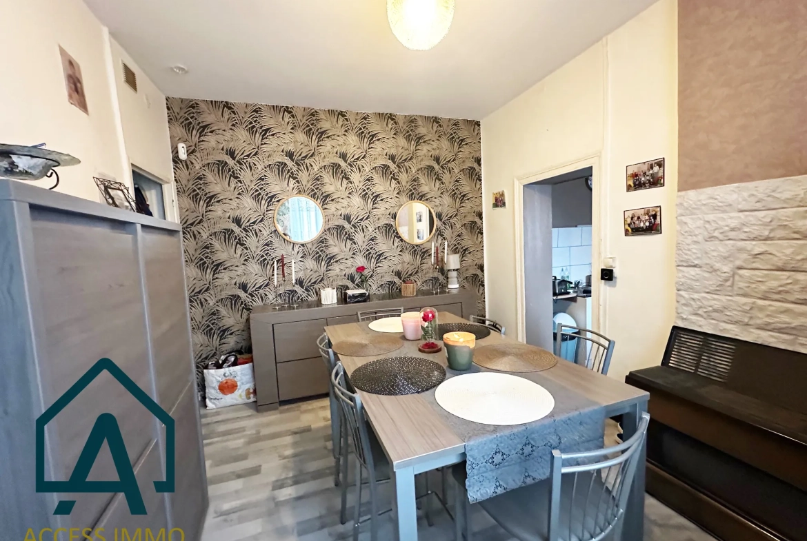 Maison de 100 m² à Hautmont avec 3 chambres près du centre-ville 