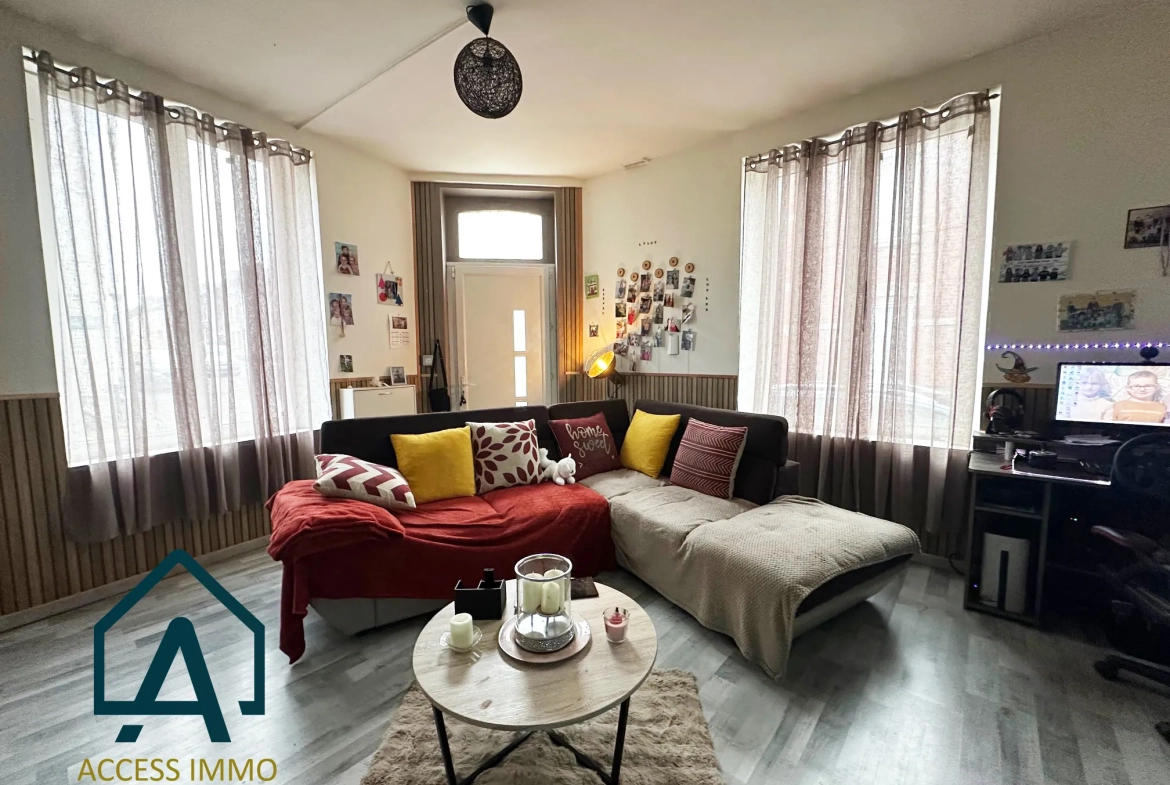 Maison de 100 m² à Hautmont avec 3 chambres près du centre-ville 