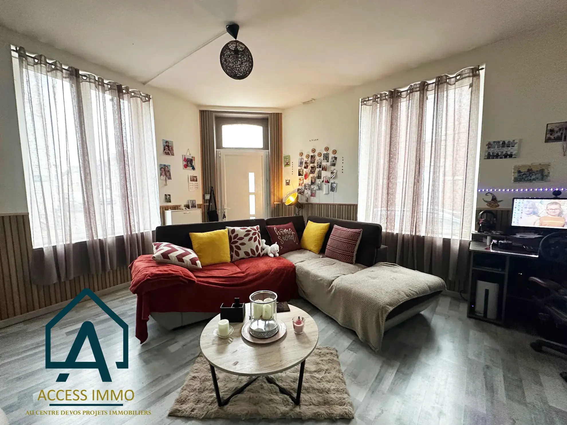 Maison de 100 m² à Hautmont avec 3 chambres près du centre-ville 