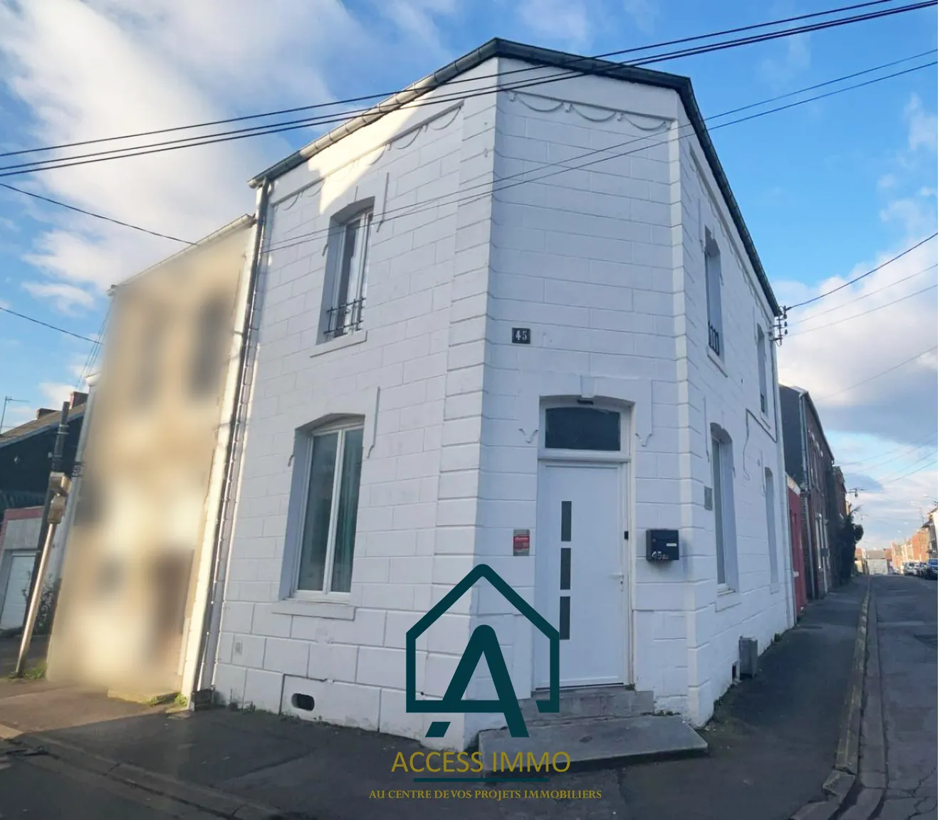 Maison de 100 m² à Hautmont avec 3 chambres près du centre-ville 