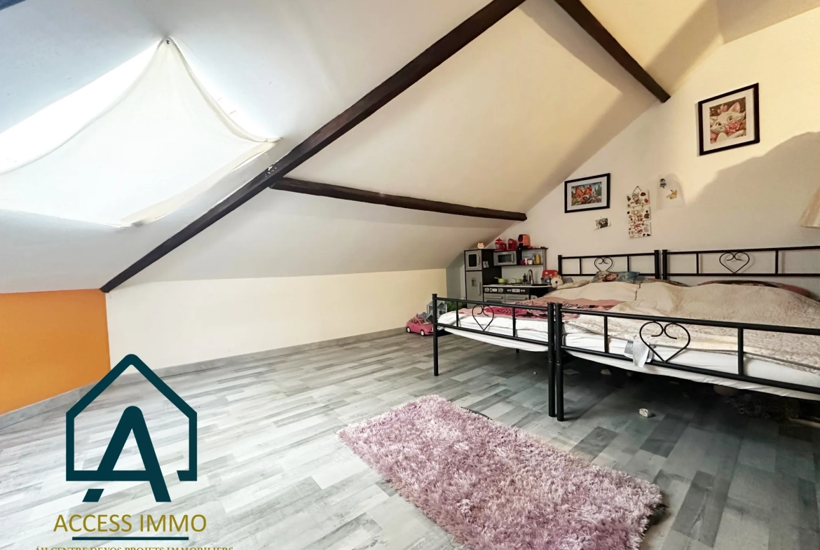 Maison de 100 m² à Hautmont avec 3 chambres près du centre-ville 