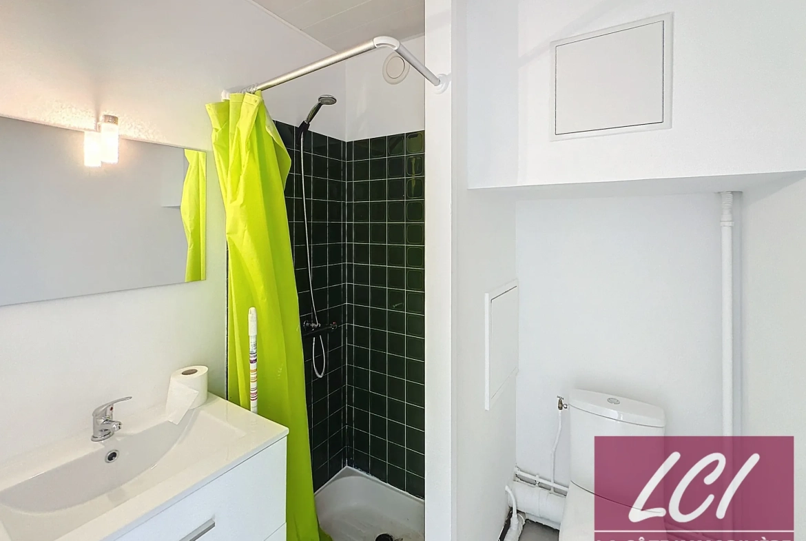 Studio à vendre avec vue dégagée sur le Bassin à Arcachon 