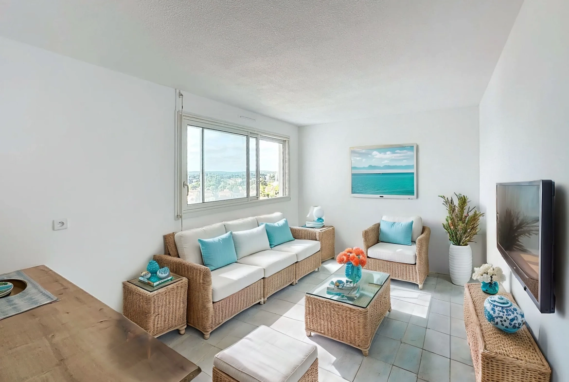 Studio à vendre avec vue dégagée sur le Bassin à Arcachon 