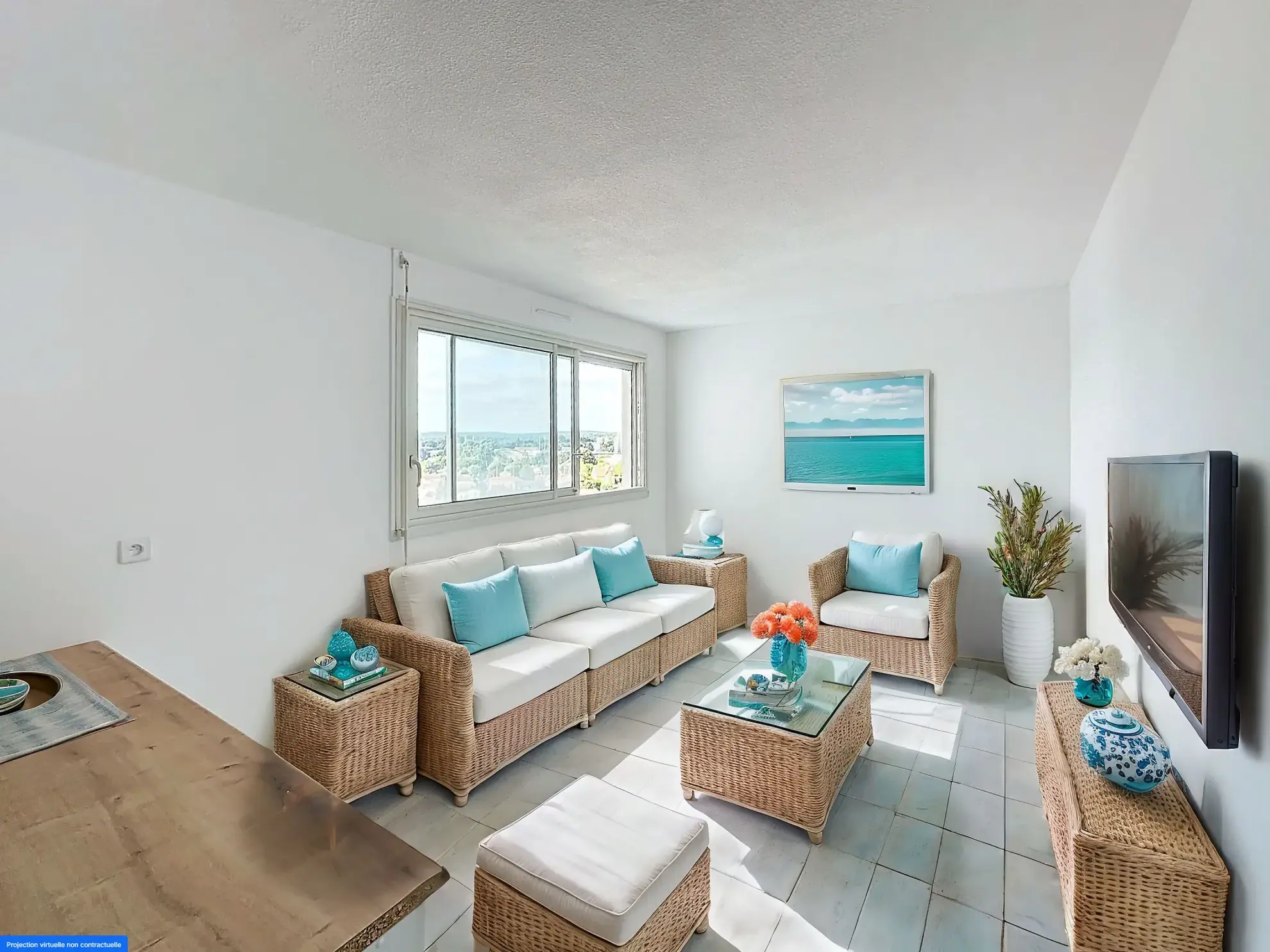 Studio à vendre avec vue dégagée sur le Bassin à Arcachon 