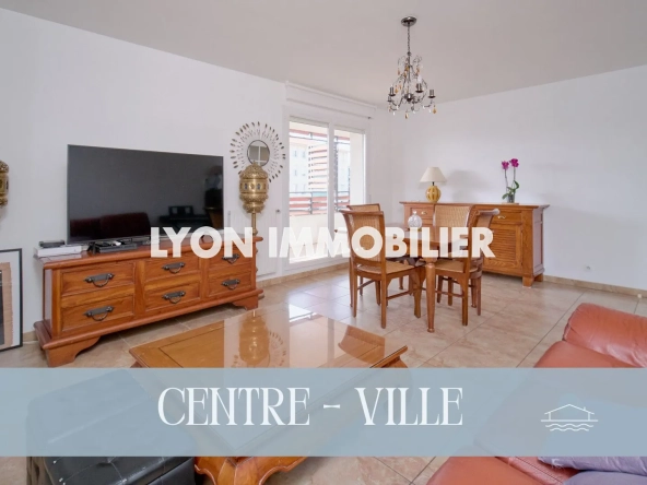 Appartement 4 pièces avec terrasse à Mions centre - Vue dégagée
