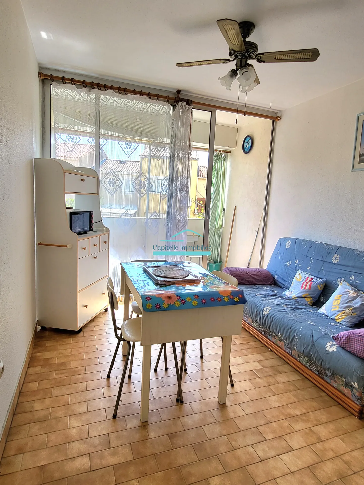 Appartement T2 meublé à Frontignan-Plage avec parking à vendre 