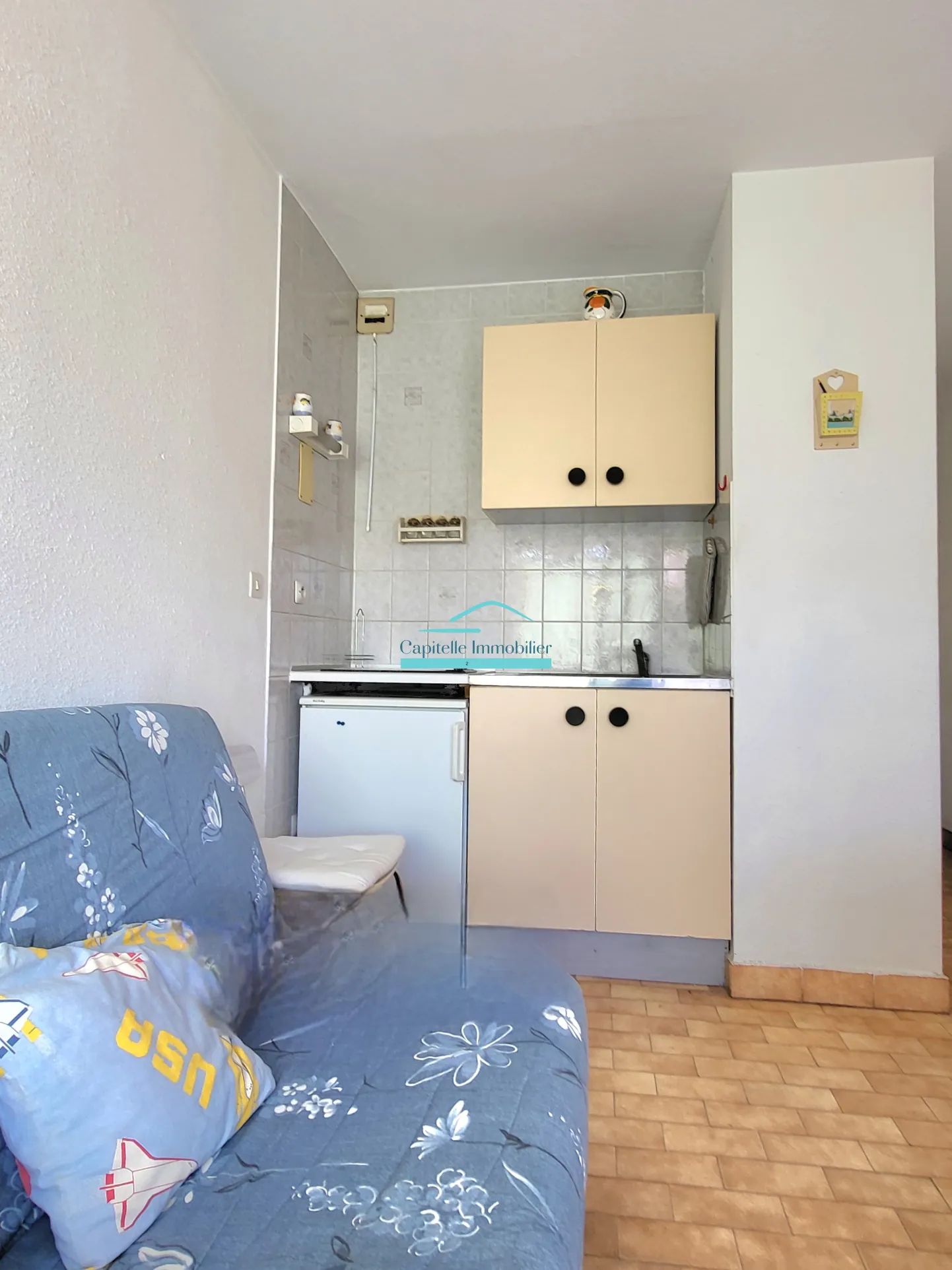 Appartement T2 meublé à Frontignan-Plage avec parking à vendre 