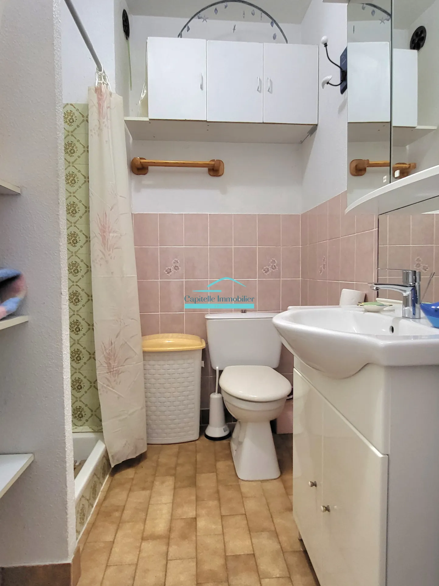 Appartement T2 meublé à Frontignan-Plage avec parking à vendre 