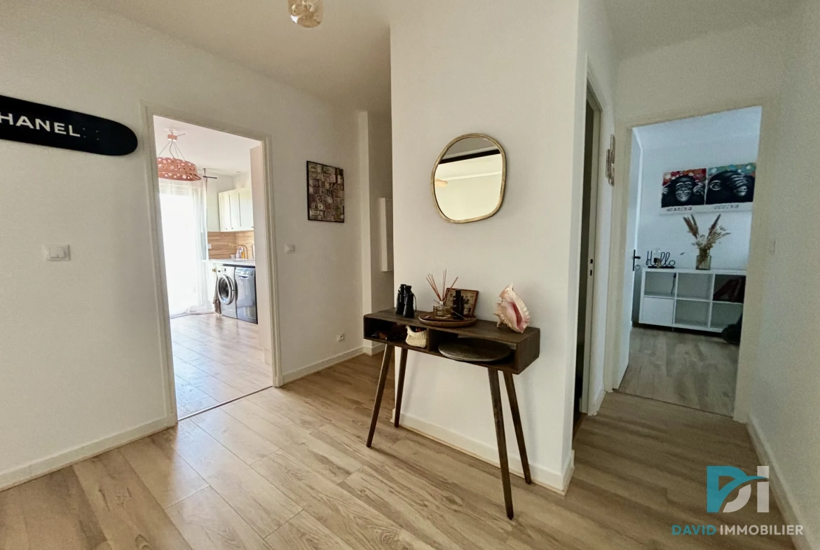 Appartement rénové de 86m² avec deux terrasses à Agde 