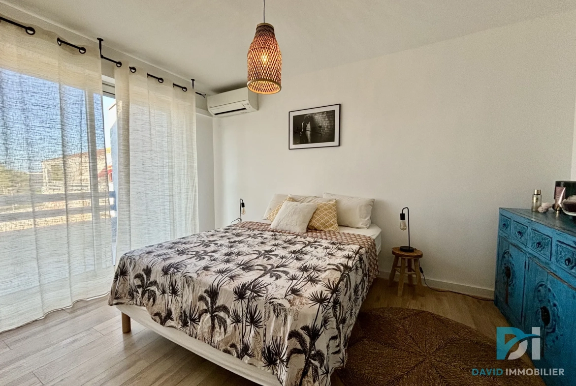 Appartement rénové de 86m² avec deux terrasses à Agde 