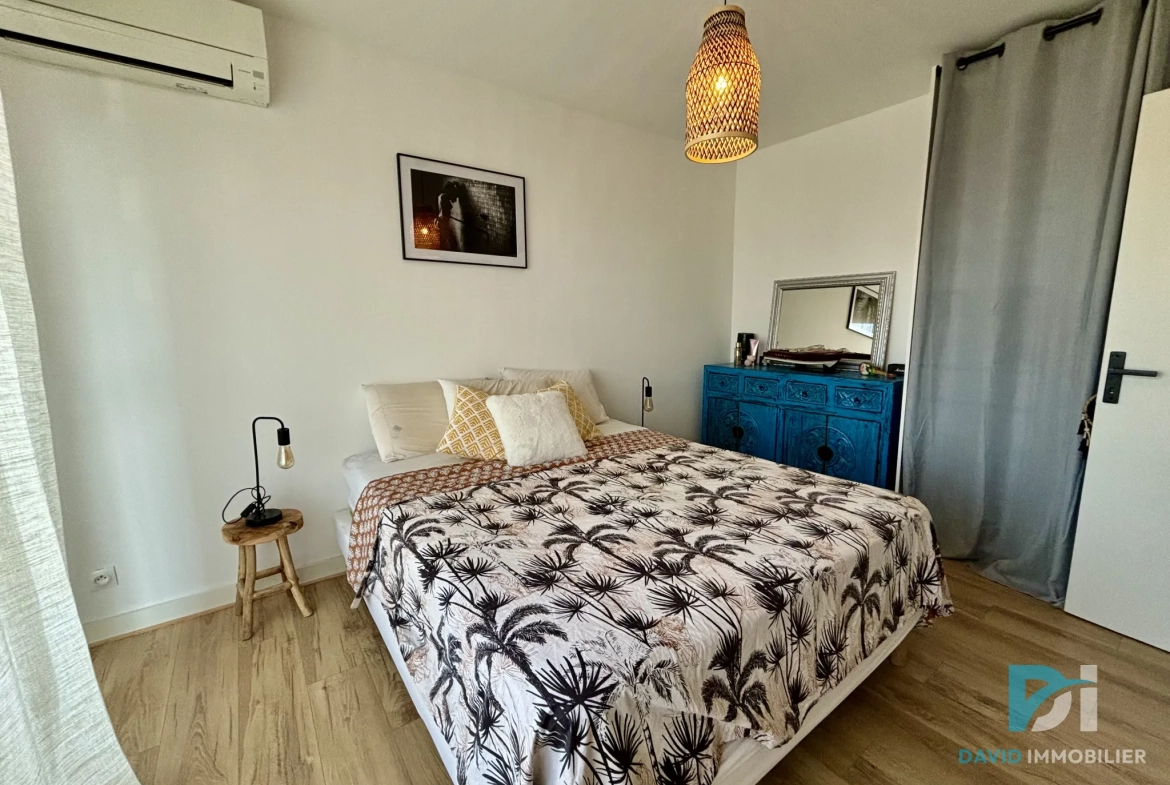 Appartement rénové de 86m² avec deux terrasses à Agde 
