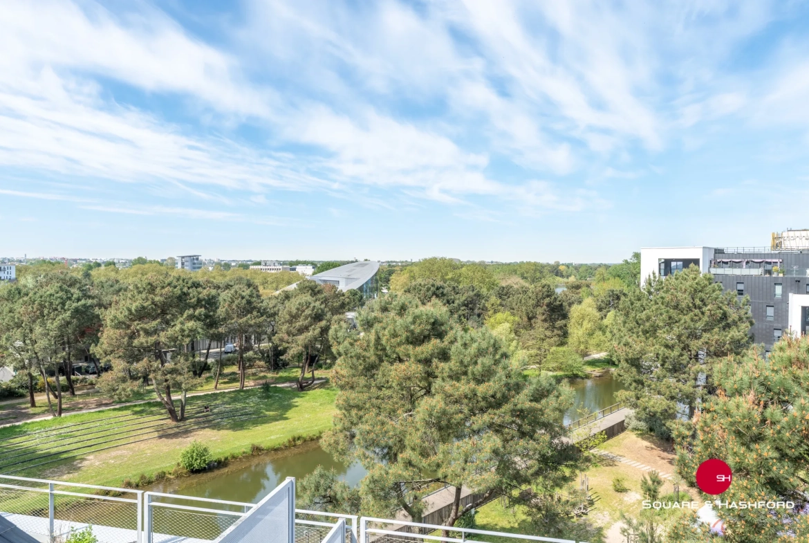 Appartement 2 pièces lumineux avec balcon et parking à Bordeaux 