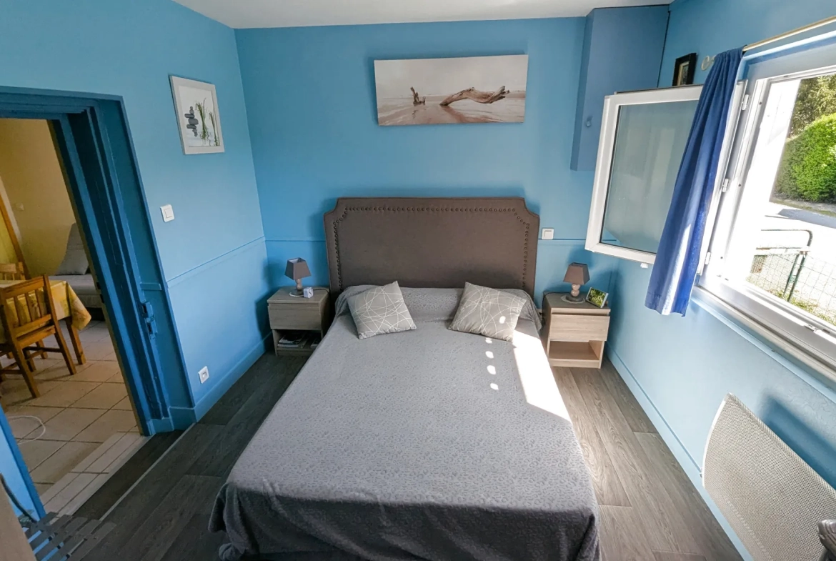 Maison de pêcheur meublée avec vue sur la Sèvre à Magne - Investissement ou résidence secondaire idéale 