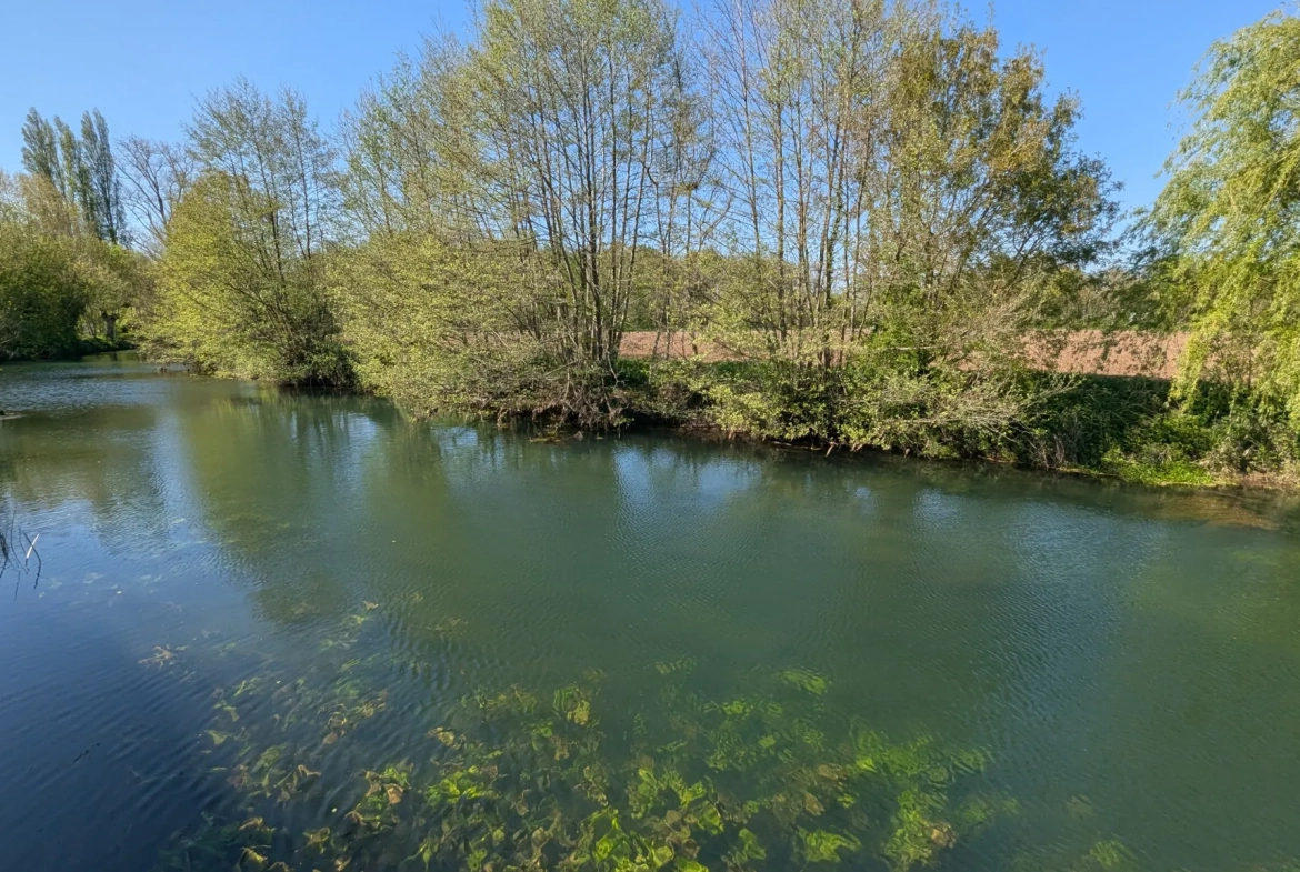 Maison de pêcheur meublée avec vue sur la Sèvre à Magne - Investissement ou résidence secondaire idéale 
