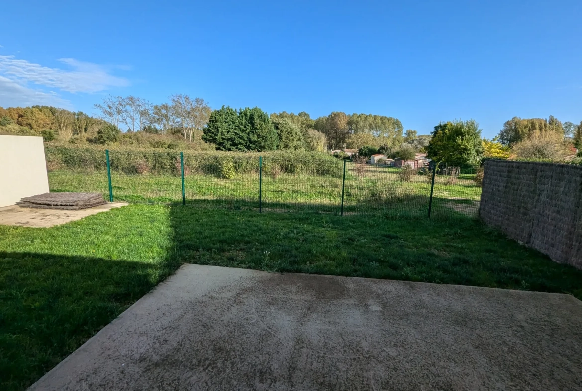 Maison neuve de plain-pied à Magne - 3 chambres avec garage et vue nature 