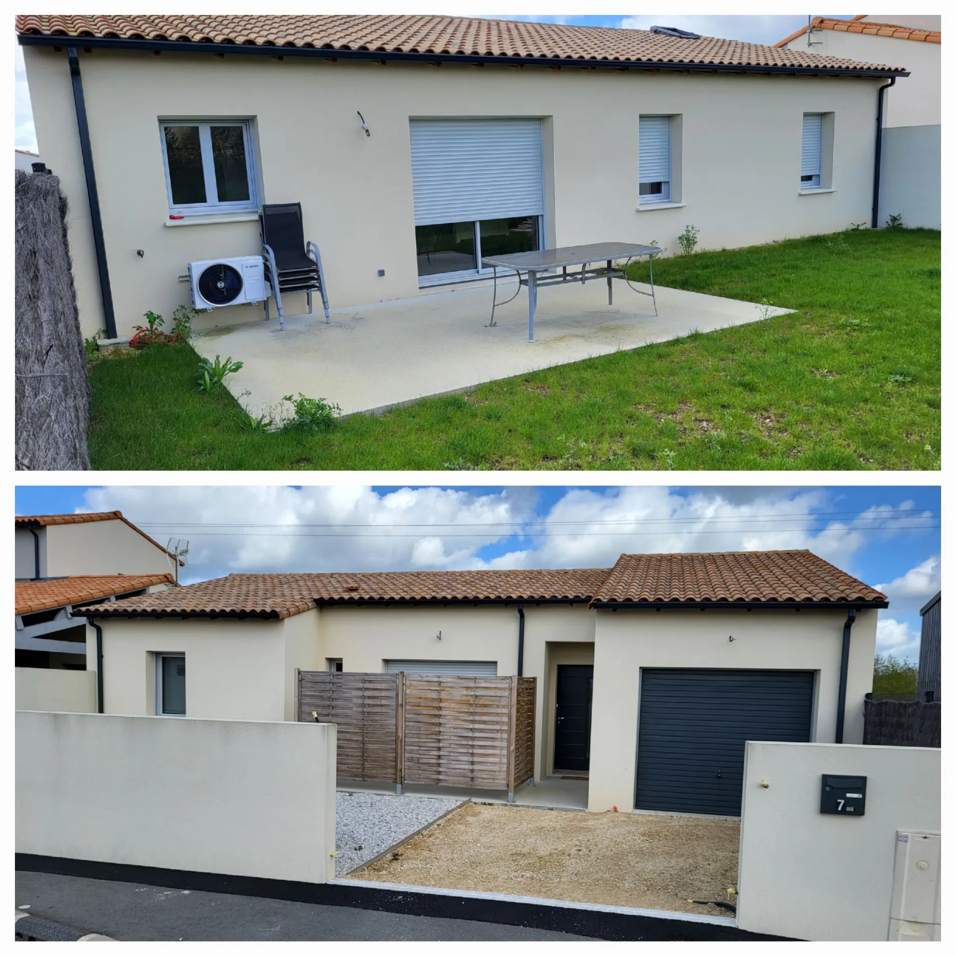Maison neuve de plain-pied à Magne - 3 chambres avec garage et vue nature 
