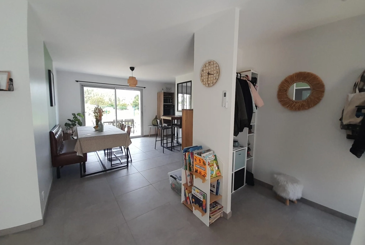 Maison neuve de plain-pied à Magne - 3 chambres avec garage et vue nature 