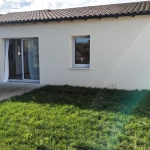 Maison neuve de plain-pied avec 3 chambres à Magne, faible consommation énergétique
