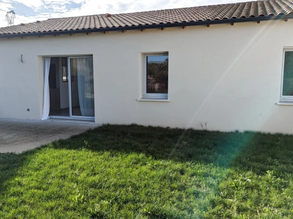 Maison neuve de plain-pied à Magne - 3 chambres avec garage et vue nature