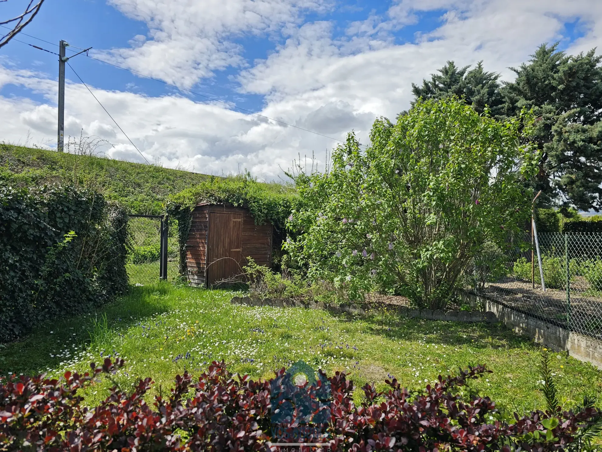 Maison 4 pièces avec garage, sous-sol et jardin à Riom 